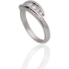 Diamond Sky Jewelry Sidabrinis žiedas su cirkoniais „Kamelija II“