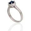 Diamond Sky Jewelry Sidabrinis žiedas su cirkoniais „Širdys ir Strėlės“