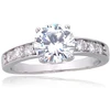 Diamond Sky Jewelry Sidabrinis žiedas su cirkoniais „Junona XIII“