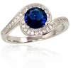 Diamond Sky Jewelry Sidabrinis žiedas su cirkoniais „Kometa II“