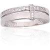 Diamond Sky Jewelry Sidabrinis žiedas su cirkoniais „Shining Path“