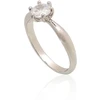 Diamond Sky Jewelry Sidabrinis žiedas su cirkoniais „Juno VI“
