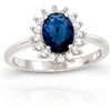Diamond Sky Jewelry Sidabrinis žiedas su cirkoniais „Ferro VI“
