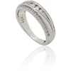 Diamond Sky Jewelry Sidabrinis žiedas su cirkoniais „Kristalo Takas X“