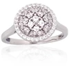 Diamond Sky Jewelry Sidabrinis žiedas su cirkoniais „Generosity“