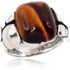 Diamond Sky Jewelry Sidabrinis žiedas su tigro akimi „Tiger Eye II“