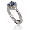 Diamond Sky Jewelry Sidabrinis žiedas su cirkoniais „Prabanga II“