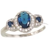 Diamond Sky Jewelry Sidabrinis žiedas su cirkoniais „Ferro VII“