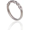 Diamond Sky Jewelry Sidabrinis žiedas su cirkoniais „Namejs IV“