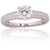 Diamond Sky Jewelry Sidabrinis žiedas su cirkoniais „Junona XII“