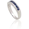 Diamond Sky Jewelry Sidabrinis žiedas su safyrais „Mono“