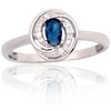 Diamond Sky Jewelry Sidabrinis žiedas su cirkoniais „Dangaus Dovana III“