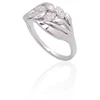 Diamond Sky Jewelry Sidabrinis žiedas su cirkoniais „Louise IV“