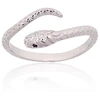Diamond Sky Jewelry Sidabrinis žiedas su cirkoniais „Gundytoja Gyvatė“