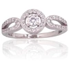 Diamond Sky Jewelry Sidabrinis žiedas su cirkoniais „Cruise II“