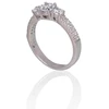 Diamond Sky Jewelry Sidabrinis žiedas su cirkoniais „Frozen Light II“