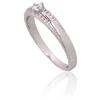 Diamond Sky Jewelry Sidabrinis žiedas su cirkoniais „Crystal Whisper“