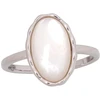 Diamond Sky Jewelry Sidabrinis žiedas su perlamutru „Pearl Dawn“