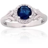 Diamond Sky Jewelry Sidabrinis žiedas su cirkoniais „Širdys ir Strėlės IX“