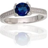 Diamond Sky Jewelry Sidabrinis žiedas su cirkoniais „Naujoji Klasika“