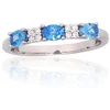 Diamond Sky Jewelry Sidabrinis žiedas su cirkoniais „Kamelija IV“