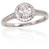 Diamond Sky Jewelry Sidabrinis žiedas su cirkoniais „Širdys ir Strėlės VI“