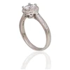 Diamond Sky Jewelry Sidabrinis žiedas su cirkoniais „Širdys ir Strėlės II“
