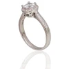 Diamond Sky Jewelry Sidabrinis žiedas su cirkoniais „Širdys ir Strėlės II“