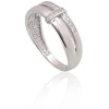 Diamond Sky Jewelry Sidabrinis žiedas su cirkoniais „Shining Path“