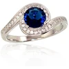 Diamond Sky Jewelry Sidabrinis žiedas su cirkoniais „Kometa II“