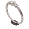 Diamond Sky Jewelry Sidabrinis žiedas su cirkoniais „Stardust Circle“