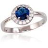 Diamond Sky Jewelry Sidabrinis žiedas su cirkoniais „Prabanga II“