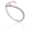 Diamond Sky Jewelry Sidabrinis žiedas su cirkoniais „Gundytoja Gyvatė“