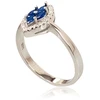 Diamond Sky Jewelry Sidabrinis žiedas su cirkoniais „Aleksandrija IV“