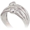 Diamond Sky Jewelry Sidabrinis žiedas su cirkoniais „Orbita II“
