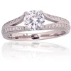 Diamond Sky Jewelry Sidabrinis žiedas su cirkoniais „Starlight Vow“