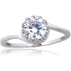Diamond Sky Jewelry Sidabrinis žiedas su cirkoniais „Prabanga III“