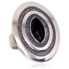 Diamond Sky Jewelry Sidabrinis žiedas su oniksu „Colosseum“