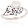 Diamond Sky Jewelry Sidabrinis žiedas su perlais „Isabelle“