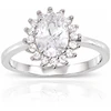 Diamond Sky Jewelry Sidabrinis žiedas su cirkoniais „Ferro V“