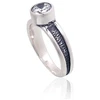 Diamond Sky Jewelry Sidabrinis žiedas su cirkoniais „Gothic“