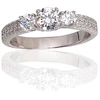Diamond Sky Jewelry Sidabrinis žiedas su cirkoniais „Frozen Light II“