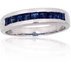 Diamond Sky Jewelry Sidabrinis žiedas su safyrais „Mono“
