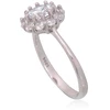 Diamond Sky Jewelry Sidabrinis žiedas su cirkoniais „Akmeninė Gėlė VII“