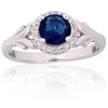 Diamond Sky Jewelry Sidabrinis žiedas su cirkoniais „Širdys ir Strėlės IX“