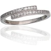 Diamond Sky Jewelry Sidabrinis žiedas su cirkoniais „Kamelija“