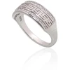 Diamond Sky Jewelry Sidabrinis žiedas su cirkoniais „Graikiški Motyvai“