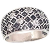 Diamond Sky Jewelry Sidabrinis žiedas su cirkoniais „Twilight Weave“