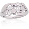 Diamond Sky Jewelry Sidabrinis žiedas su cirkoniais „Louise IV“