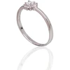 Diamond Sky Jewelry Sidabrinis žiedas su cirkoniais „Širdys ir Strėlės III“